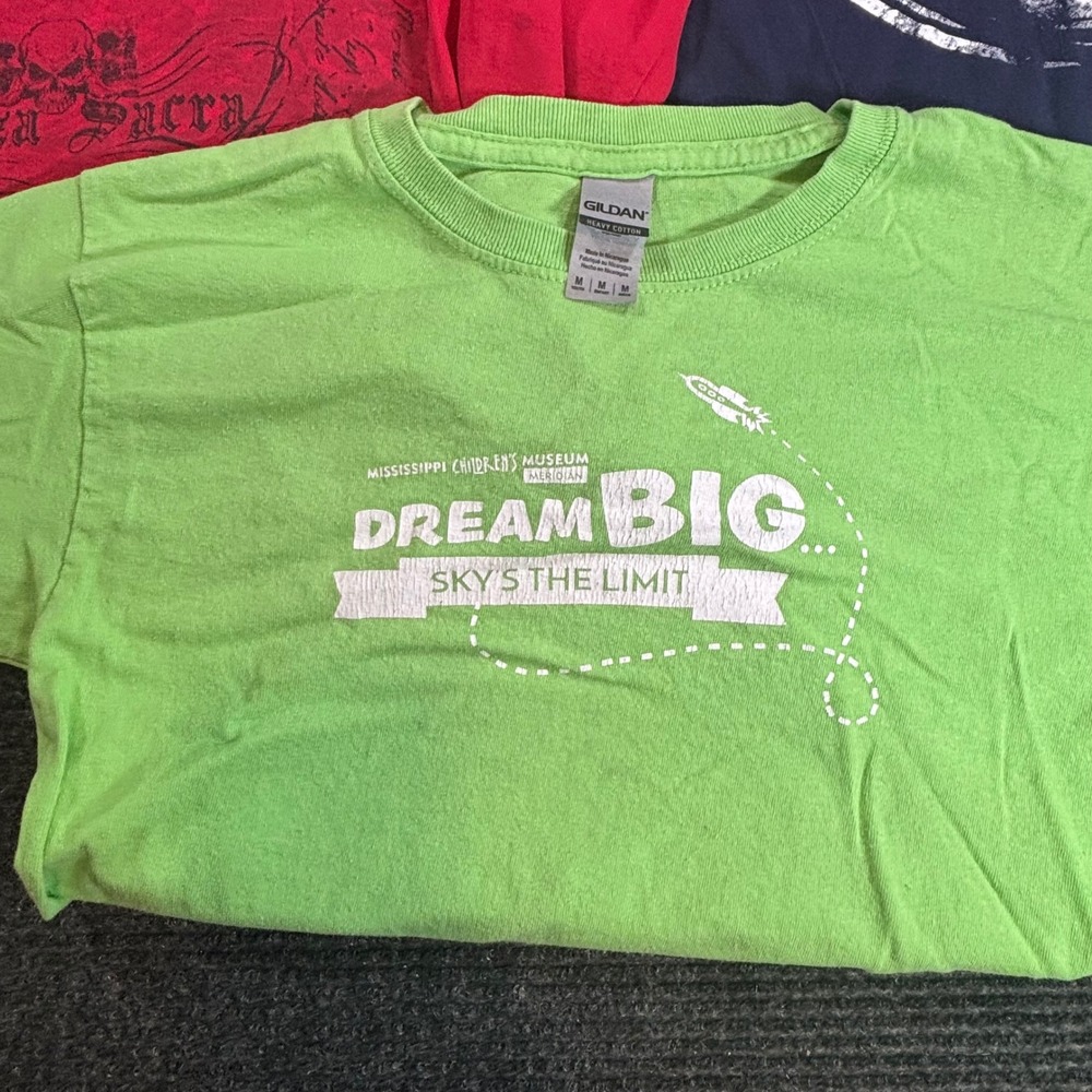 Kids Graphic Tee Lot NASA Astronaut Cygnus Renegade Dream Big Size M L 10-12 - Picture 6 of 8